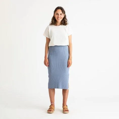 Adult Skirt Knit Dove Blue - MATONA