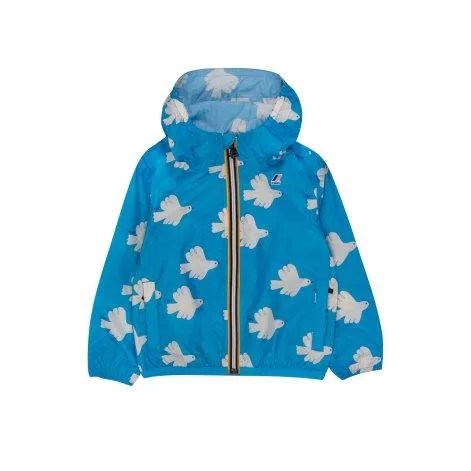 Jacket Tiny x K-Way Doves Blue - tinycottons