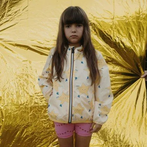 Jacket Tiny x K-Way Dancing Stars Mellow Yellow - tinycottons
