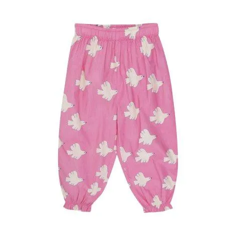 Trousers Doves Dark Pink - tinycottons