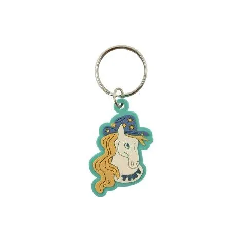 Horse Light Cream key fob - tinycottons