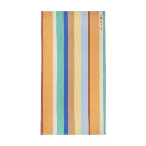 Beach towel Stripes Multicolor - tinycottons