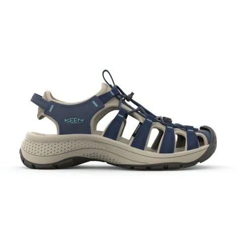 Chaussures de randonnée pour femmes Astoria West Sandal naval academy/reef waters - Keen