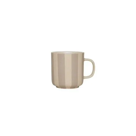Toppu teacup, 1 piece, gray/white - OYOY