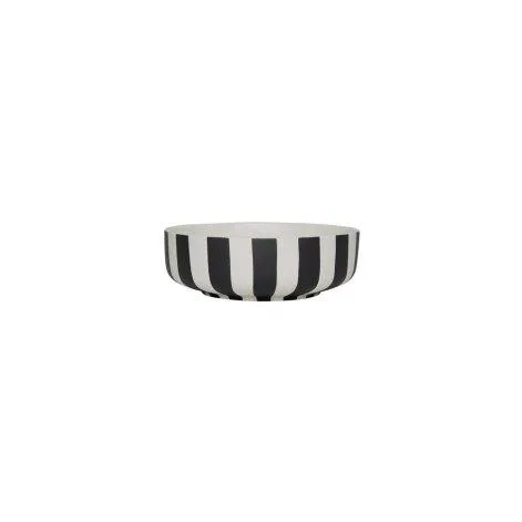 Decorative bowl Toppu Bowl Large, Black/White - OYOY