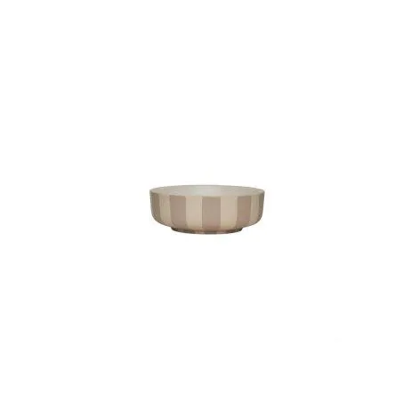 Decorative bowl Toppu Bowl small, white/grey - OYOY