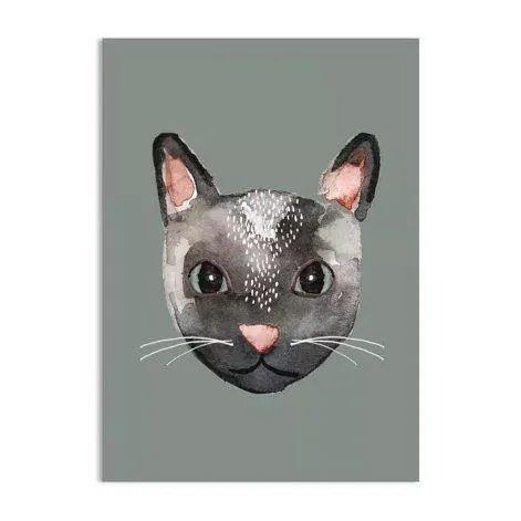 Postcard cat - nuukk