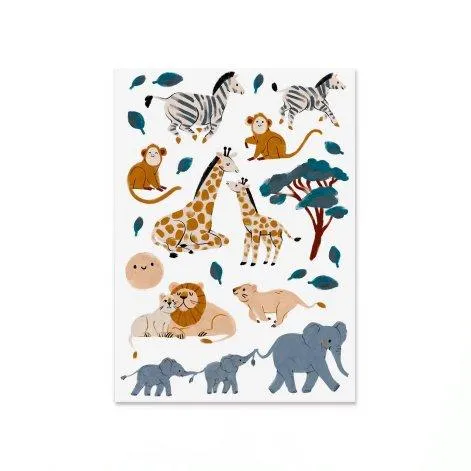 Safari card made from wood pulp board - nuukk