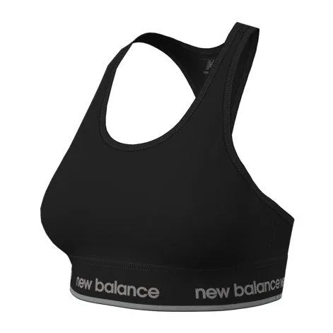 Sports bra Medium Support Sleek Pace, black - New Balance