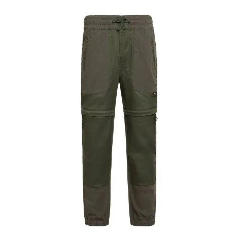 Trousers Mack Zip-off Olive - namuk