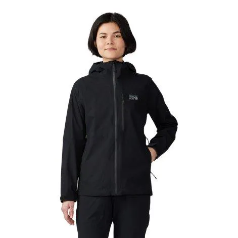 Jacket Stretch Ozonic black 010 - Mountain Hardwear