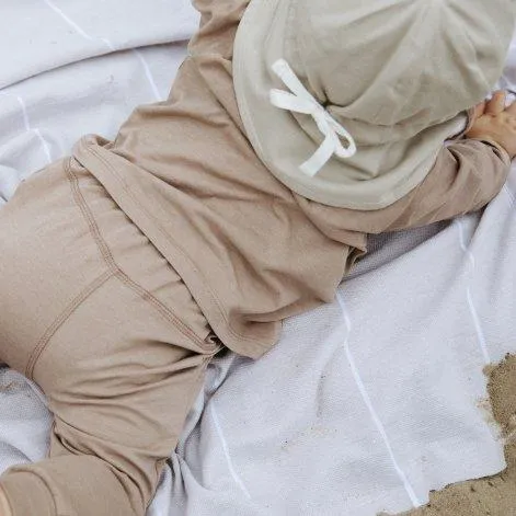 Manchon long bébé UV Peanut Brown - Cloby