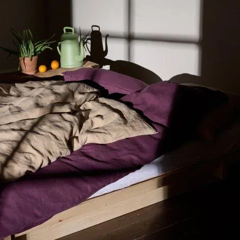 Comforter cover Linus uni oat 160x210 cm - lavie