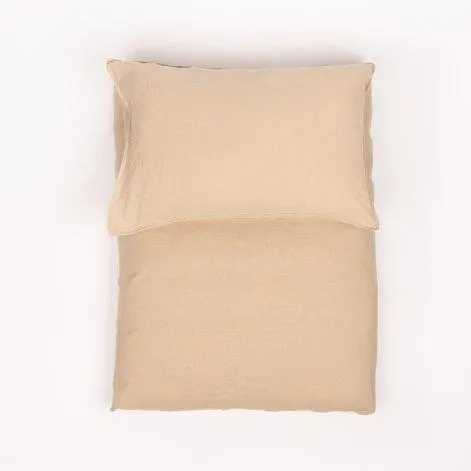Pillowcase Linus uni oat 50x70 cm - lavie