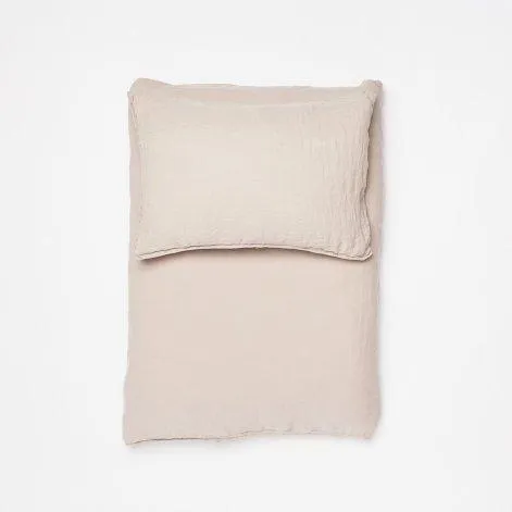 Comforter cover Louise taupe 160x210 cm - lavie