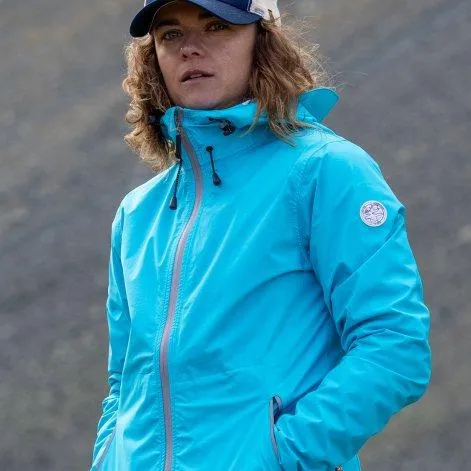 Women's rain jacket Shelter blue bird - rukka