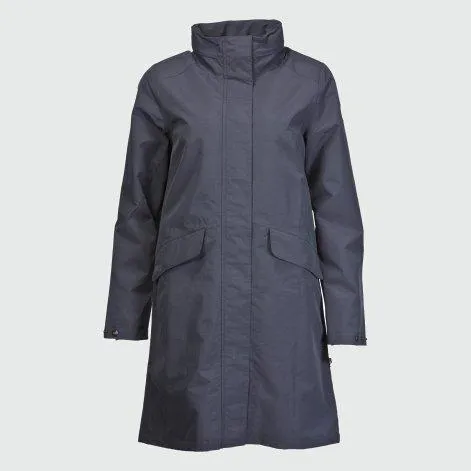 Ladies raincoat Isla dark navy - rukka