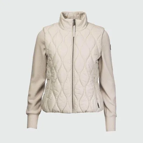 Ladies hybrid jacket short Dara silver lining - rukka
