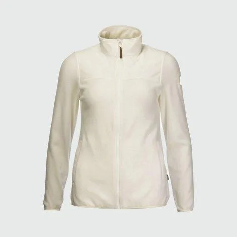 Ladies fleece jacket Naira off white (egret) - rukka