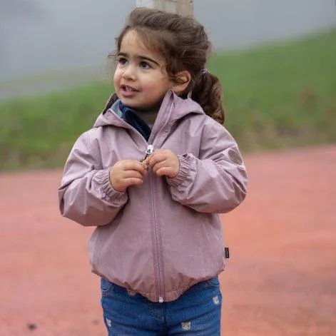 Veste de pluie pour enfants Leja woodrose mélange - rukka