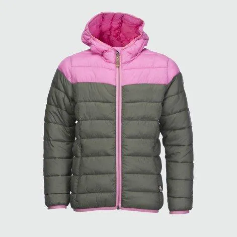 Kids thermal jacket Pac Jac aurora pink - rukka