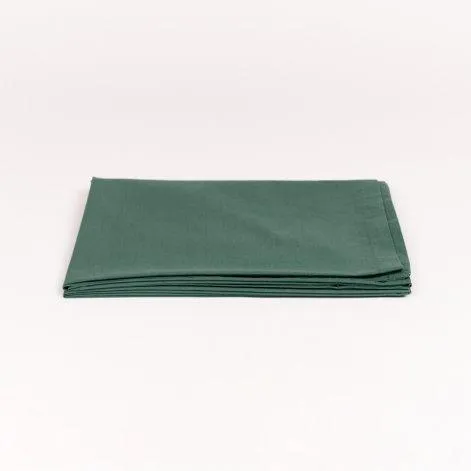 Leni dark green top sheet 240x255 cm - lavie