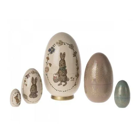 Easter babushka egg 5-piece set - Maileg