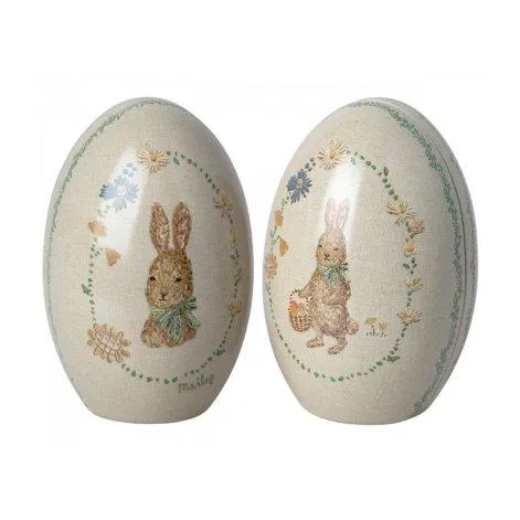 Easter eggs set of 2 green - Maileg