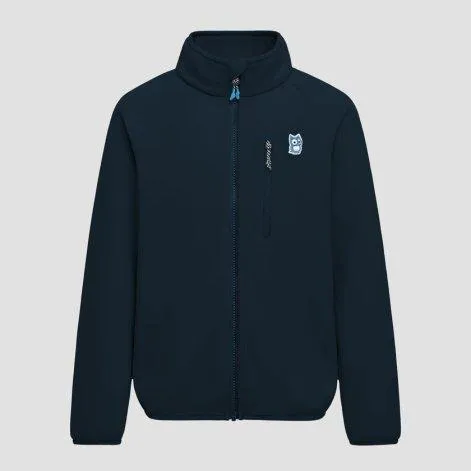 Oda organic fleece jacket True Navy - namuk