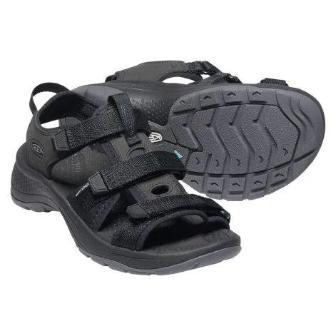 Women's sandals Astoria West Open Toe black/black - Keen