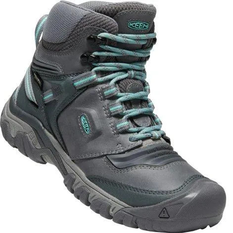 Women's hiking boots Ridge Flex Mid WP steel gray/porcelain - Keen