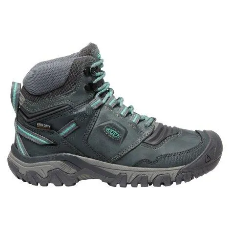 Women's hiking boots Ridge Flex Mid WP steel gray/porcelain - Keen