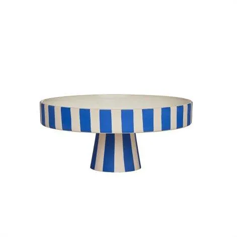  Decorative bowl Toppu Tray Ø 20 cm, blue/white - OYOY