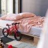 Linus uni, top bed sheet 240x270 cm blush